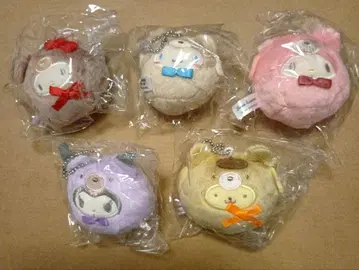 산리오 캐릭터즈 오키아가리 봉제 인형 마스코트 ~라떼 곰 버전~