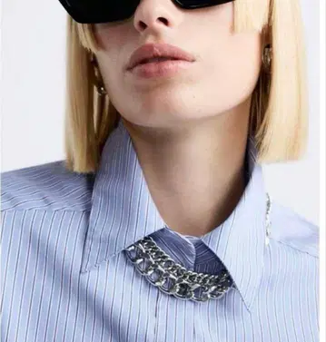 [ 거의 새상품 ] ZARA MAISONSPECIAL 대비 링크 목걸이