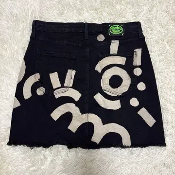 inperfect 데님 인퍼펙트 데님 미니 스커트