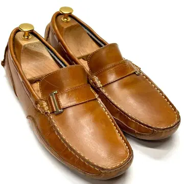 CLARKS 드라이빙 슈즈 몽크 스트랩 캐주얼 슬립온 브라운