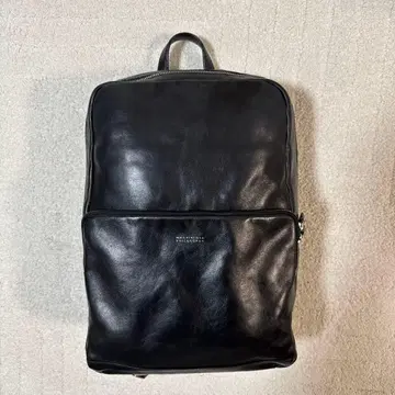 MACKINTOSH PHILOSOPHY 블랙 가죽 백팩