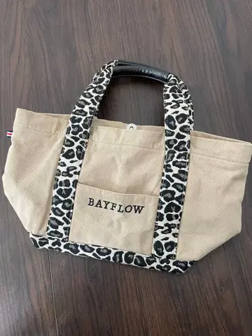 [새상품급] BAYFLOW 베이플로우 레오파드 무늬 토트백 M 사이즈
