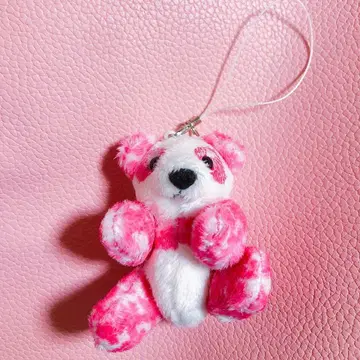 사쿠라 팬더 봉제 인형 스트랩