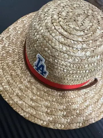 다저스 x ONE PIECE 콜라보 밀짚모자 미사용품