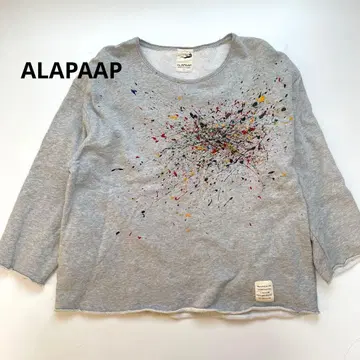 아라파프 ALAPAAP 스플래쉬 페인트 맨투맨