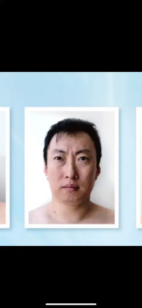 Looking for) Infinite Challenge 20th Anniversary Pop-up Park Myung-soo photo booth strip