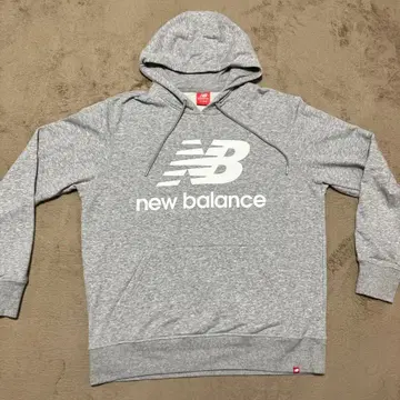 new balance 그레이 후드티 X-LARGE