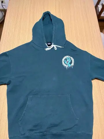 산타크루즈 다크 그린 후드티 후디