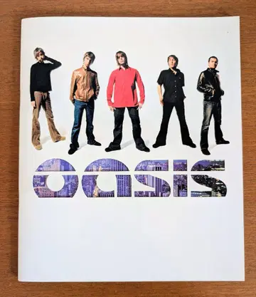 오아시스 Oasis 2000년 일본 공연 투어 팜플렛