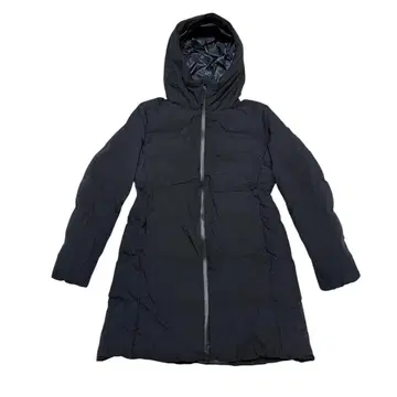 새상품급 유니클로 심리스 다운 코트 L 블랙