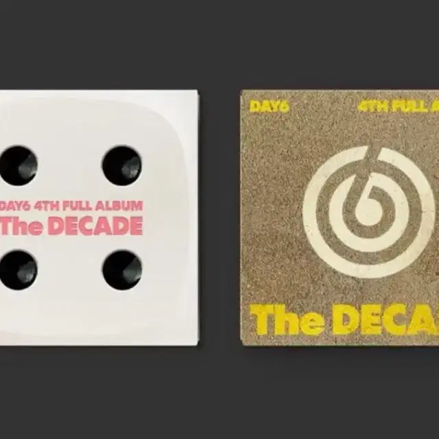 데이식스 decade 네모반 앨범 미사용 큐알 양도