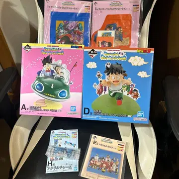 드래곤볼 1번 복권 스냅 컬렉션2 세트 A상 D상