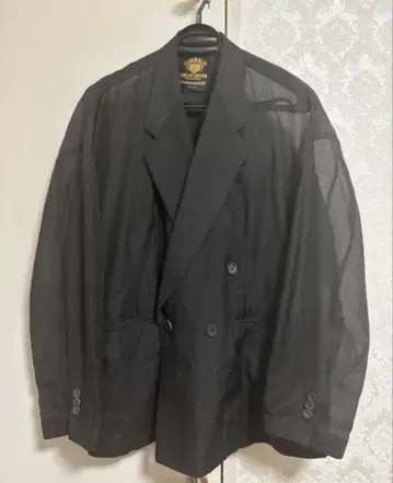 [ 즉시 결제 가능 ] maison special 시스루 더블 자켓