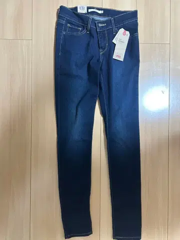Levi's 711 SKINNY 다크 블루 택 포함 새상품