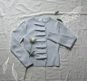 Tie.Me 2024AW 버튼업 니트