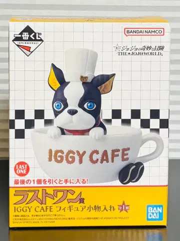 제일복권 죠죠 월드 라스트 원상 IGGY CAFE 피규어 소품함