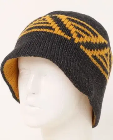 백 넘버 니트 크러셔 모자 블랙