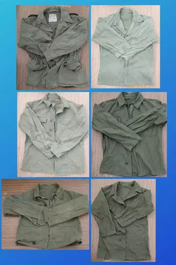 올리브 그린 밀리터리 자켓 군복