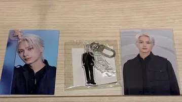 _new 준 트레이딩 카드 아크릴 키링 세트