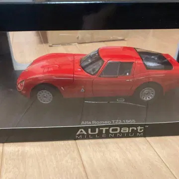AUTOart 알파 로메오 TZ2 1965 빨간색