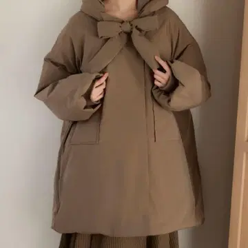 moi tytto 브라운 다운 자켓