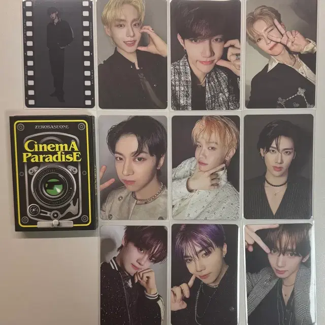 제로베이스원 김규빈 네모앨범 양도 포카포함 풀구성