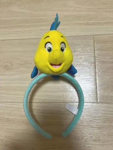 인어공주 플라운더 머리띠