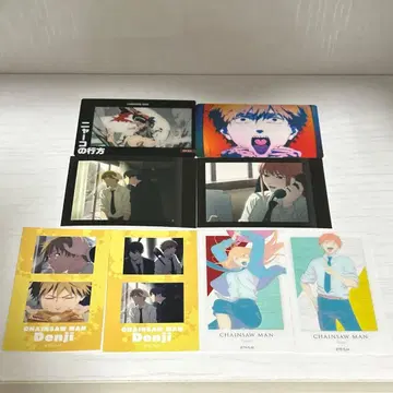 체인소 맨 덴지 마키마 아키 파워 카드 스티커