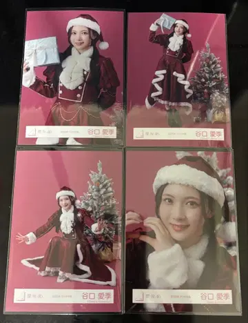 사쿠라자카46 2025년 산타 의상 타니구치 아이리