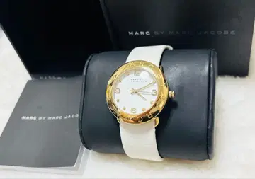 MARC BY MARC JACOBS 아날로그 시계 골드/화이트