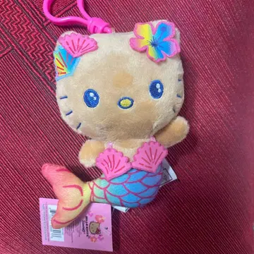 하와이 머메이드 키티 키링