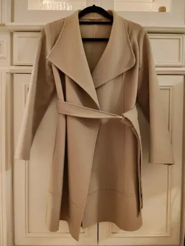 ANAYI 아나이 리버 더블 코트 카멜 베이지 경량 새상품급 S 상당