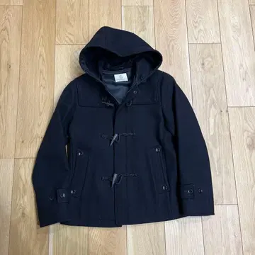 BEAUTY & YOUTH UNITED ARROWS 블랙 더플 코트