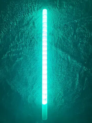 개조 응원봉 빔 사벨 개조 시안색 청록색 1개