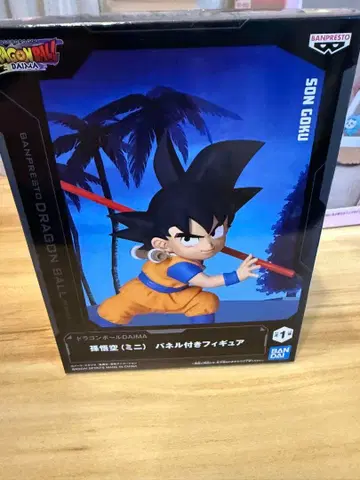 새상품 손오공 미니 패널 포함 피규어