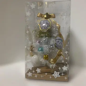 화이트 크리스마스 트리 캐릭터 치이카와 (먼작귀) 포함