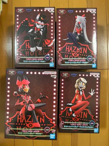 해즈빈 호텔에 오신 것을 환영합니다 알래스터 바기 찰리 허스크 피규어