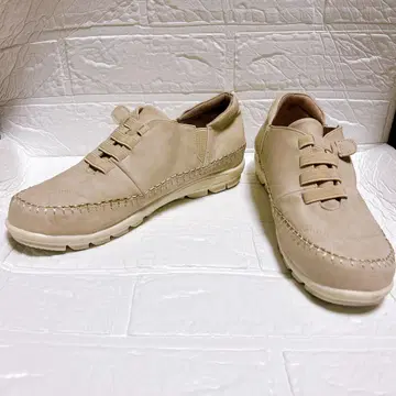 밴딩 끈 슬립온 스니커즈 경량 여행 포멀 캐주얼 24cm