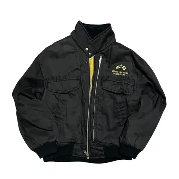 MONELLO 봄버 자켓 충전솜 집업 자켓 짧은 기장 블랙 M