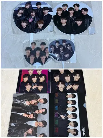 IMPACTors IMP. 부채 클리어 파일 묶음 판매