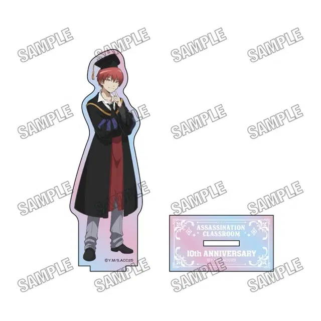 암살교실 애니메이션 10주년 기념 오로라 아크릴 스탠드 아카바네 카르마