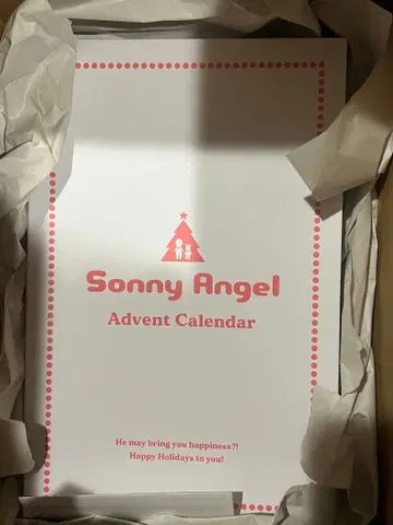 [ 미개봉 새상품 ] 소니 엔젤 어드벤트 달력