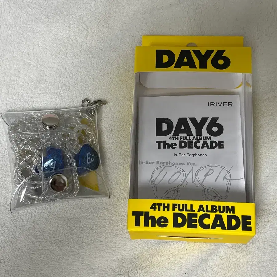 DAY6 | 데이식스 Day6 Wonpil in-ear sealed The Decade earphones #원