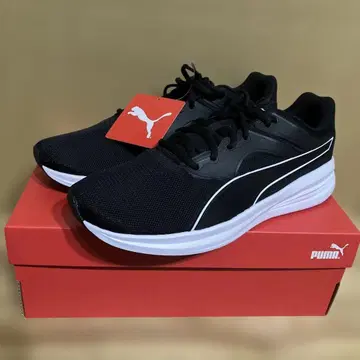 새상품 Puma 스니커즈 27.0cm 블랙 377028 트랜스포트