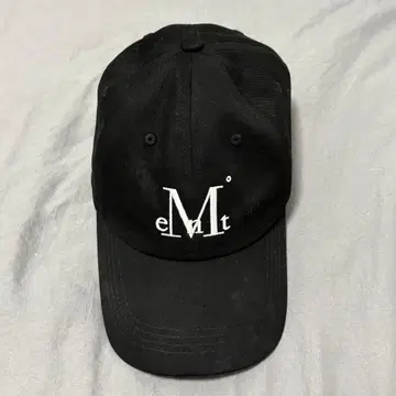 MUCENT 한국 모자 캡 블랙