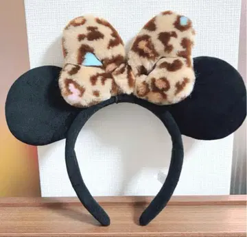 미니 머리띠 레오파드 무늬 레오파드 무늬