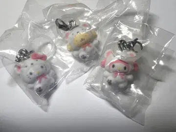 산리오 메지루시 액세서리 포근포근 스노우 가챠가챠