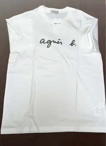 agnes b. 로고 T셔츠 S사이즈