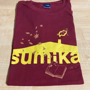sumika Autumn T셔츠 버건디 XL 도쿄 공연 한정판