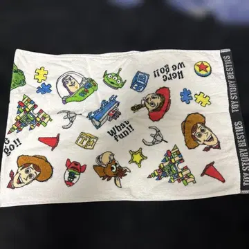 토이 스토리 캐릭터 타월